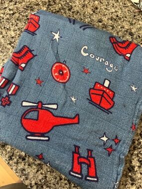 Tula Baby Blanket Military print